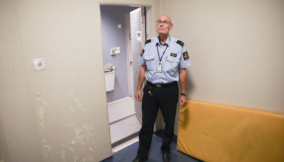 Helge Busch Iversen, fagleder for arresten i Trondheim. Helge Busch Iversen, fagleder for arresten i Trondheim.