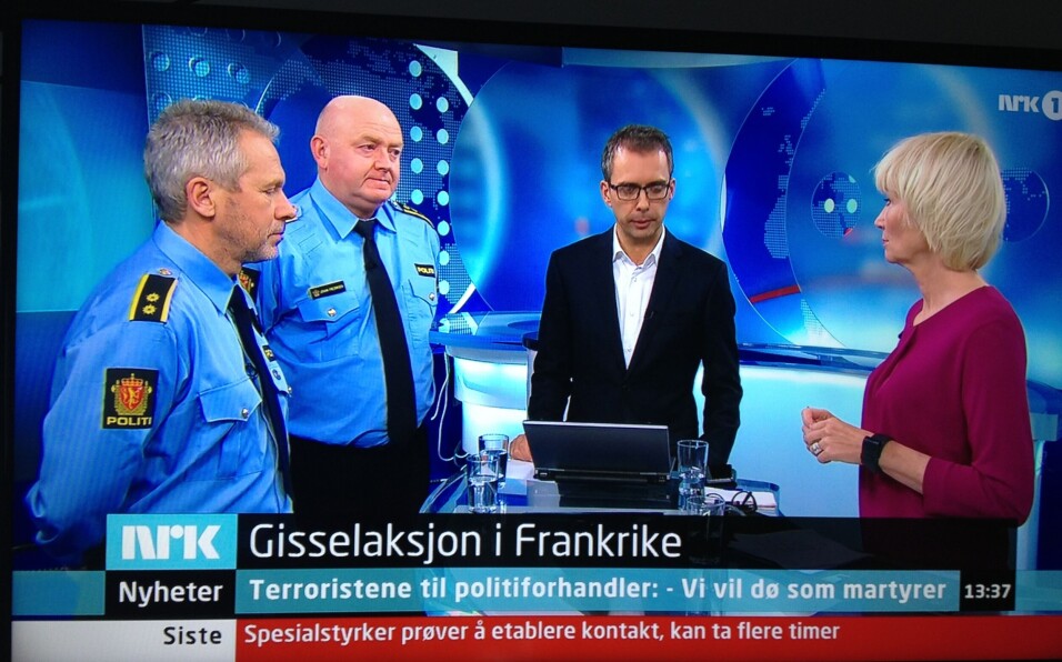 Johan Fredriksen har ofte vært å se i media i forbindelse med store hendelser.