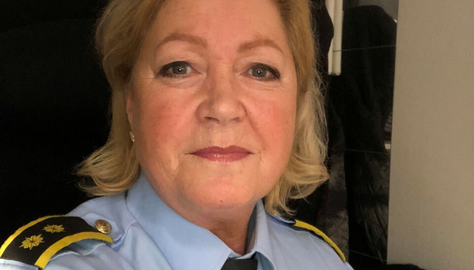 Lotte-Kristin Eriksen, Politioverbetjent på Felles enhet for operativ tjeneste i Oslo. Lotte-Kristin Eriksen, Politioverbetjent på Felles enhet for operativ tjeneste i Oslo.