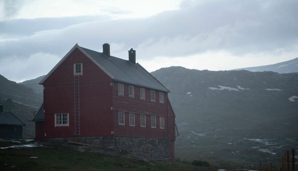Stavali turisthytte på Hardangervidda.
