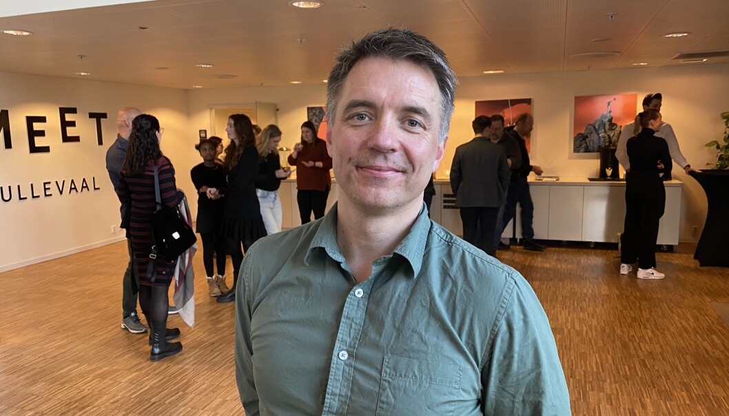 Marius Bækkevar, leder av Oslo politiforening. Marius Bækkevar, leder av Oslo politiforening.