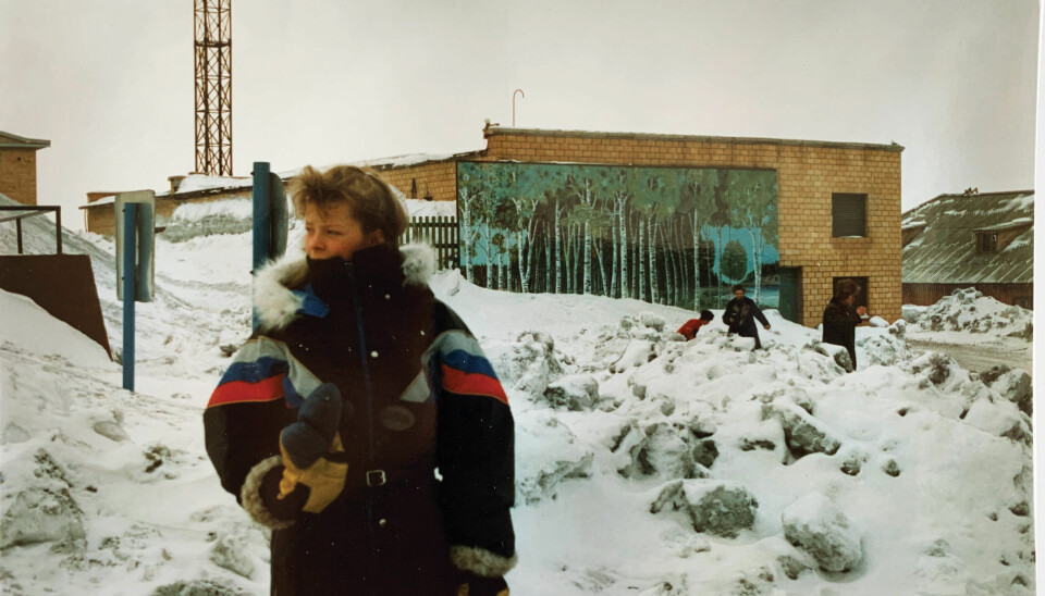 KULDESJOKK: Som ungdom tilbragte Moe tid i den russisk/ukrainske bosettingen i Barentsburg på Svalbard. – Vi hadde ungdomsutveksling, og skulle konkurrere mot våre russiske og ukrainske naboer der oppe på Svalbard. Det var et godt naboskap, minnes Moe.