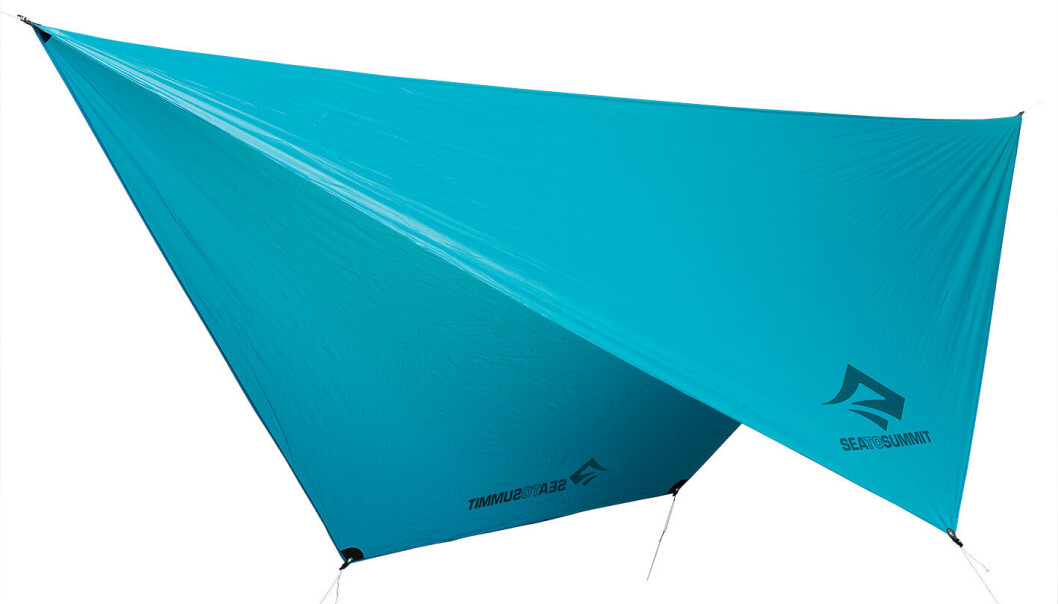 Vår utegående tester har testet Sea to Summit hammock tarp. Vår utegående tester har testet Sea to Summit hammock tarp.