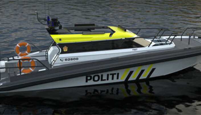 Ifølge produsenten vil føreren av båten kunne se 360 grader rundt seg uansett fart.