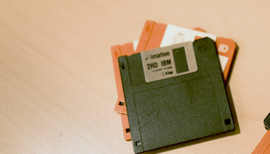 Diskett: En utfordring under arbeidet med digitaliseringen er å finne utstyr som kan spille av lagringsenheten. Som denne disketten.