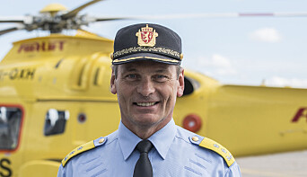 Knut Smedsrud, leder for Utrykningspolitiet.