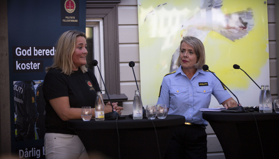 Unn Alma Skatvold og Benedicte Bjørnland. Unn Alma Skatvold og Benedicte Bjørnland.