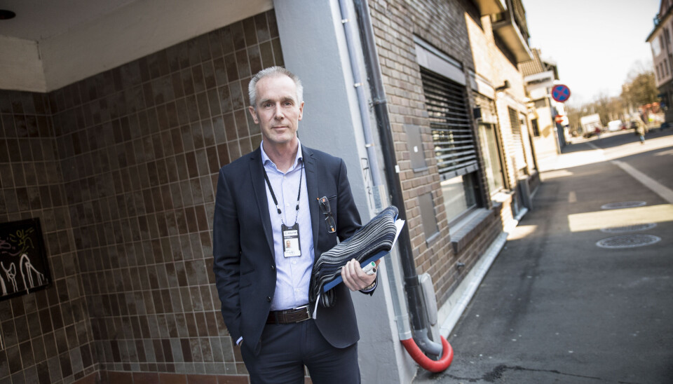 FOR DYRT: Gard Hagen forteller at de ikke vil investere det som er nødvendig for å oppgradere skytebanene i Sandefjord og Larvik til den standarden som kreves.