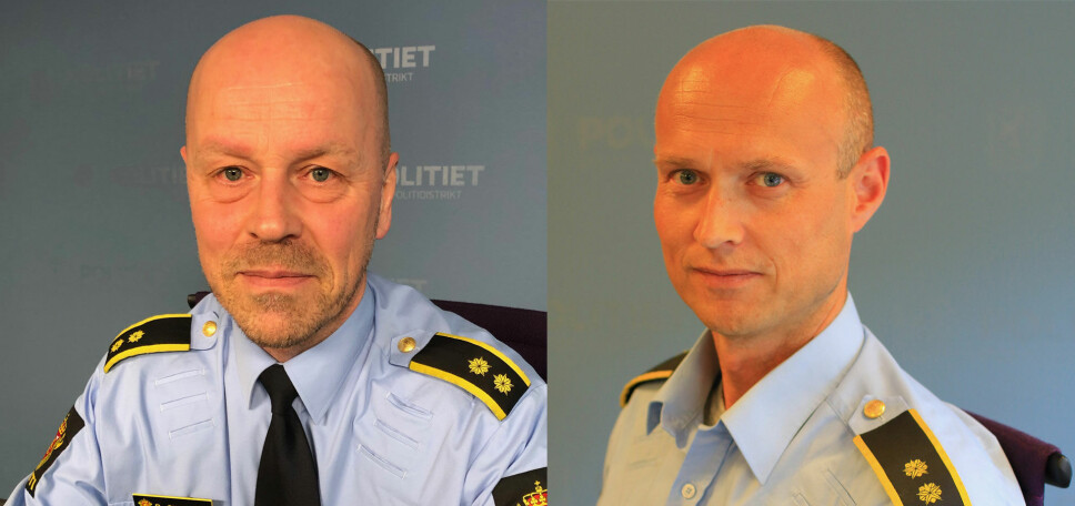 Runar Skarnes og Tore Solberg. Runar Skarnes og Tore Solberg.