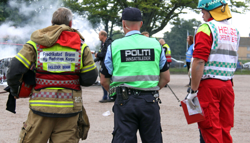 Samtrening
mellom nødetater