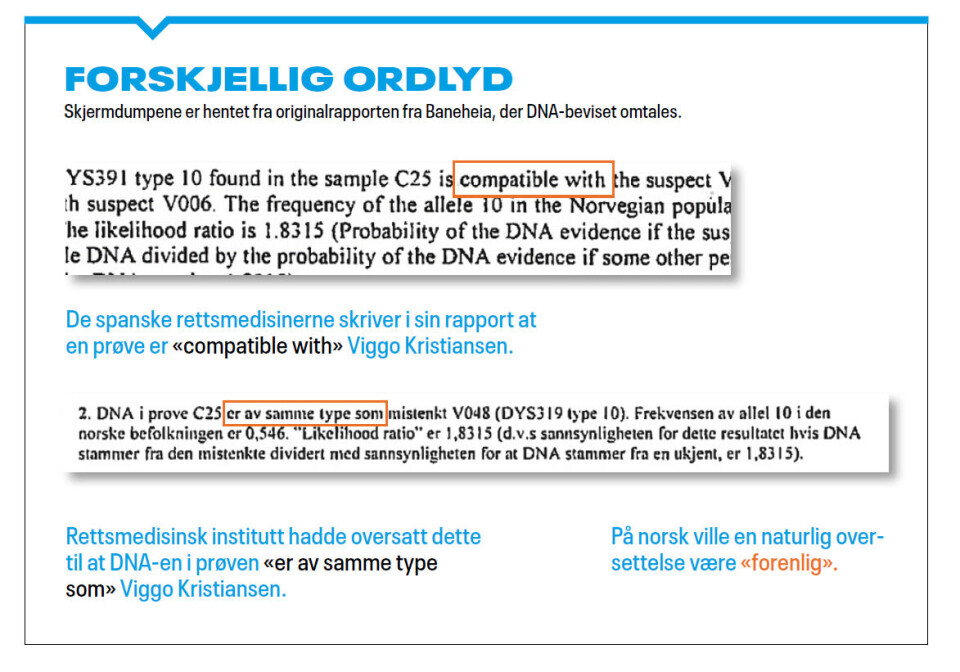 – Norsk DNA-praksis uheldig for rettssikkerheten