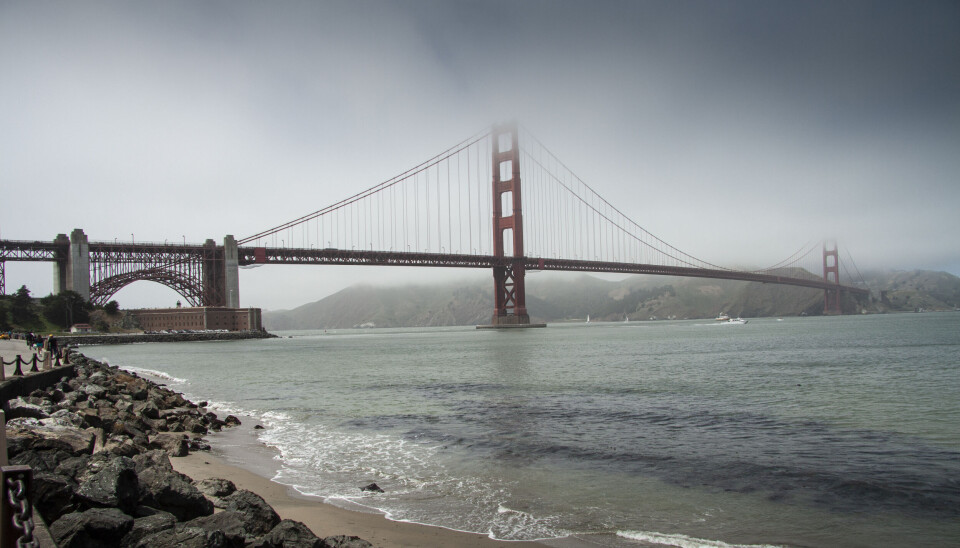 Golden Gate Bridge i San Francisco. Golden Gate Bridge i San Francisco.