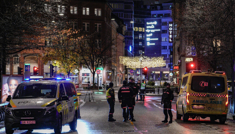 Politi ved stedet der en person ble skutt og drept på Grønland i Oslo 27. november i fjor. Oslo politidistrikt hadde totalt seks drapssaker i 2022. Politi ved stedet der en person ble skutt og drept på Grønland i Oslo 27. november i fjor. Oslo politidistrikt hadde totalt seks drapssaker i 2022.