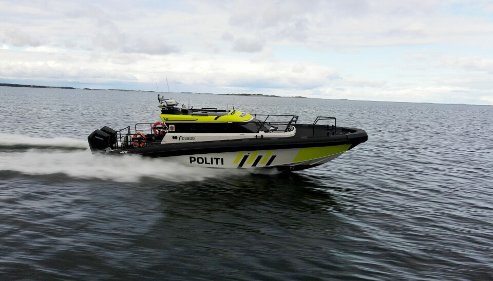 Vest politidistrikt får en båt av typen Marell M12, lik denne båten som ble levert Agder politidistrikt høsten 2022.