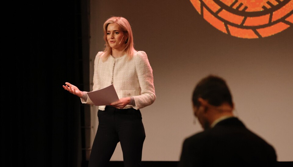 LOVER VIDERE ARBEID: Justisminister Emilie Enger Mehl (Sp). LOVER VIDERE ARBEID: Justisminister Emilie Enger Mehl (Sp).