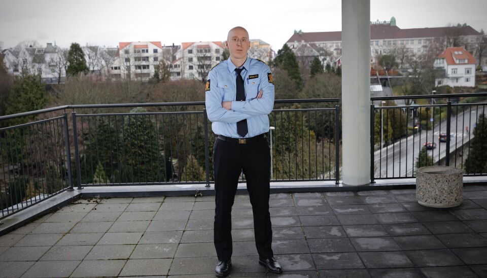 Seksjonsleder Amund Preede Revheim, Nordsjø- og miljøseksjonen ved Sør-Vest politidistrikt. Seksjonsleder Amund Preede Revheim, Nordsjø- og miljøseksjonen ved Sør-Vest politidistrikt.