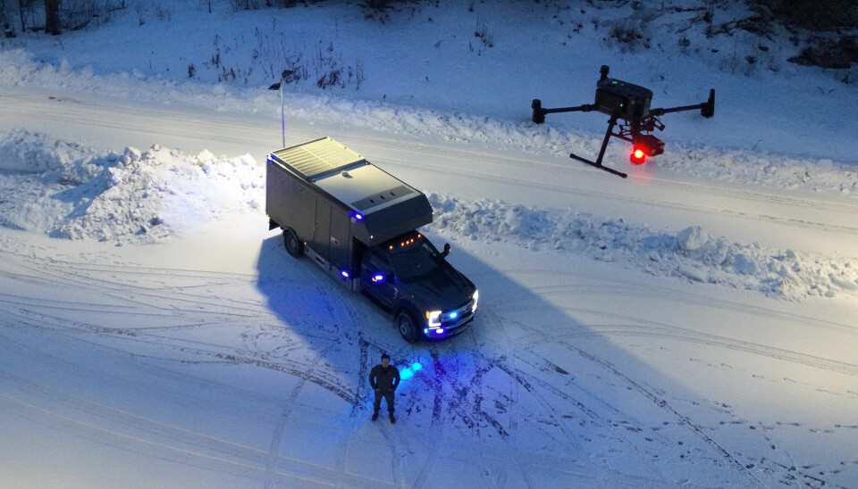 BEGRENSEDE MOTTILTAK: Politiet er i den tidlige fasen i å etablere egen kompetanse på bruk av droner. Evnen til å stanse droner er enda mer begrenset og er i dag i hovedsak lokalisert til Bombetjenesten i Oslo politidistrikt.