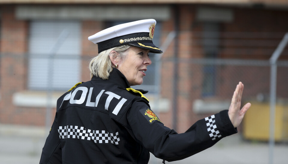 Politidirektør Benedicte Bjørnland. Politidirektør Benedicte Bjørnland.