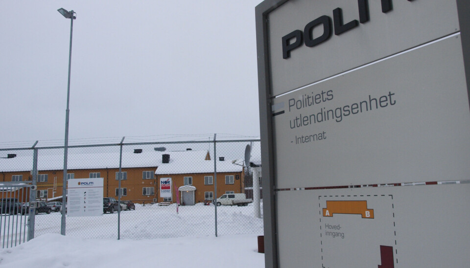 Politiets Utlendingsenhets internat på Trandum. Politiets Utlendingsenhets internat på Trandum.