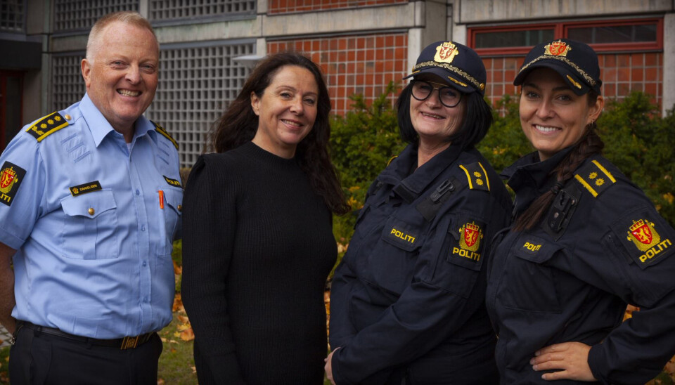 FORNØYD: Det er stor interesse etter de tre samvirkestudiene på PHS, konstaterer fagansvarlig Anne Margrete Alværn (nummer to fra venstre). Her sammen med prosjektleder Bjørn Danielsen, fagansvarlige Heidi Solem og Ida Marie Laier Johnsen på samvirkestudiene. FORNØYD: Det er stor interesse etter de tre samvirkestudiene på PHS, konstaterer fagansvarlig Anne Margrete Alværn (nummer to fra venstre). Her sammen med prosjektleder Bjørn Danielsen, fagansvarlige Heidi Solem og Ida Marie Laier Johnsen på samvirkestudiene.