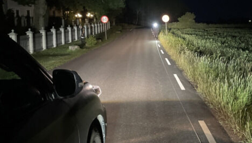 Rekonstruksjon av hendelsen.