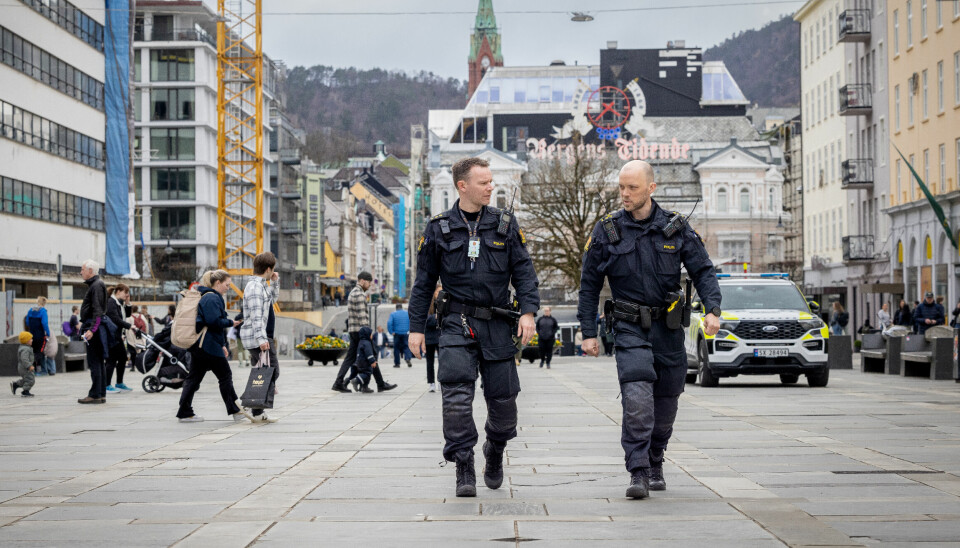 FOLKETOMT: De to tillitsvalgte
Stian Torstensrud (til venstre)
og Eirik Sortland, mener
politiet prioriterer bort
oppgaver, som samfunnet
hadde forventet at politiet
skal ta.