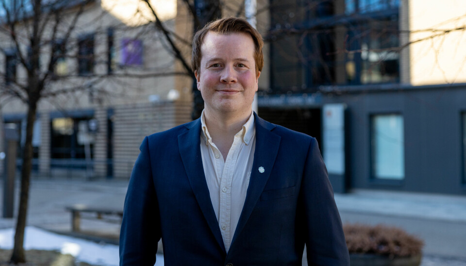 INGEN LØFTER: Statssekretær Geir Indrefjord (Sp) vil ikke love noe helikopter til Finnmark-politiet.