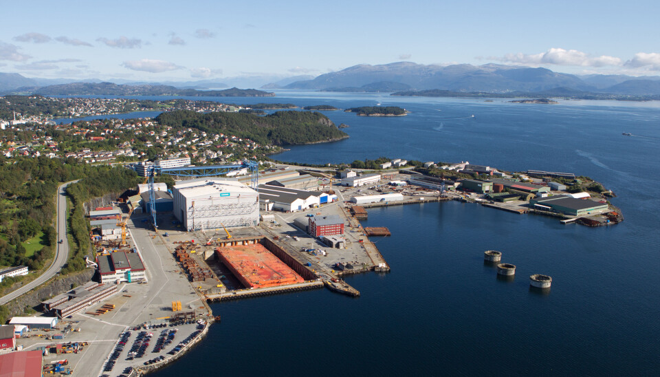 Aker Solutions på Stord. Aker Solutions på Stord.