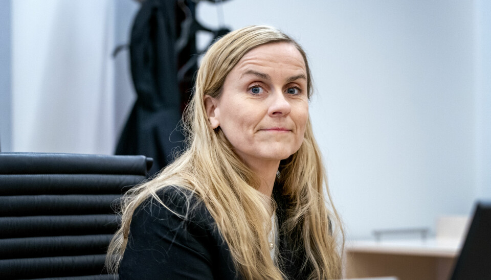 ANKER: Statsadvokat Ingelin Hauge fra Oslo politidistrikt da forbudssaken mot MC-klubben Satudarah gikk for Oslo tingrett.