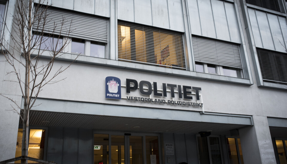 Gjøvik politistasjon. Bildet er tatt i 2015. Gjøvik politistasjon. Bildet er tatt i 2015.