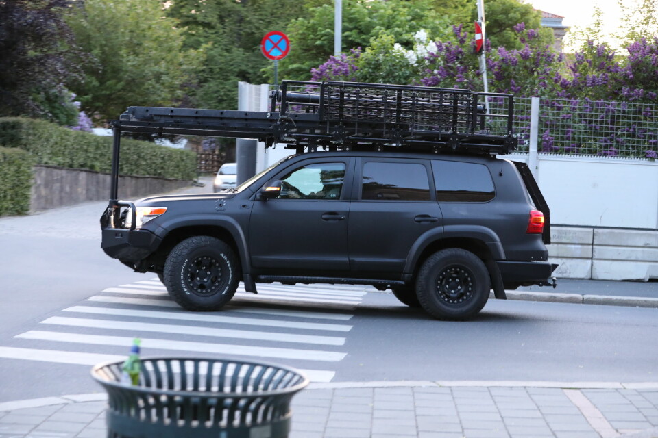 Politiet under Natos utenriksministermøte i Oslo 31. mai og 1. juni 2023.