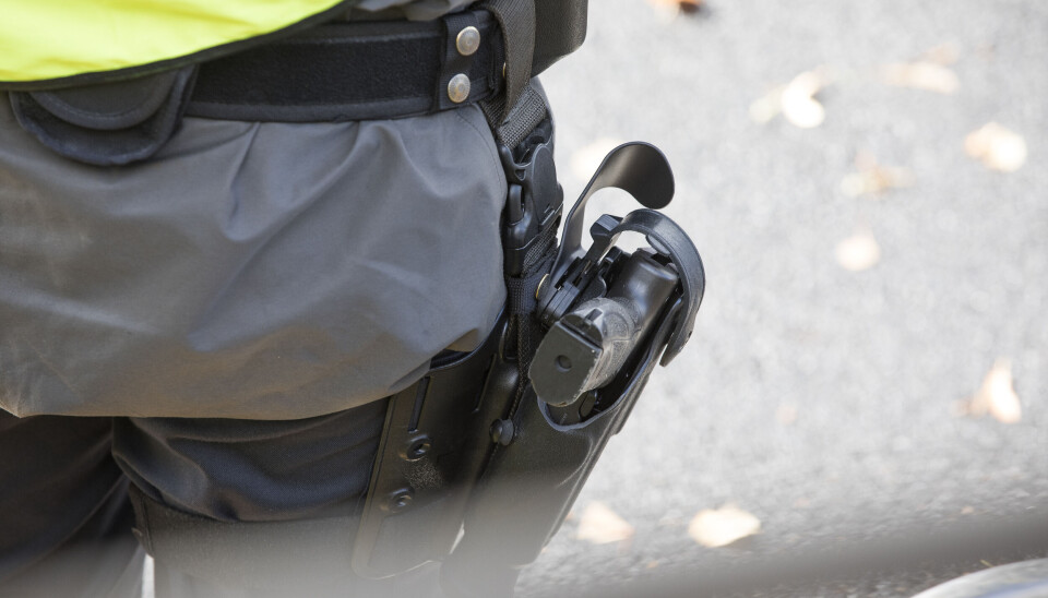 BYTTES UT: Politiets tjenestepistoler.