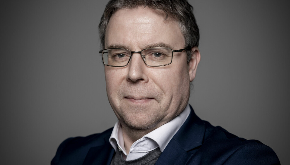 SVARER PÅ NY KRITIKK: Frode Hansen, ansvarlig redaktør i Dagbladet, mener kritikken fra politibetjent Simen Kristoffer Thorvaldsen er urimelig.