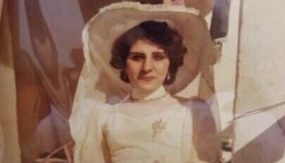 MAMMA: Tajiks mor avfotografert på sin bryllupsdag,
da hun var 18 år gammel.