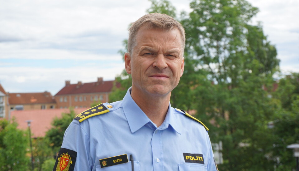 PATRULJENE REAGERTE RASKT: Det forteller politistasjonssjef ved Manglerud Sigve Bolstad.
