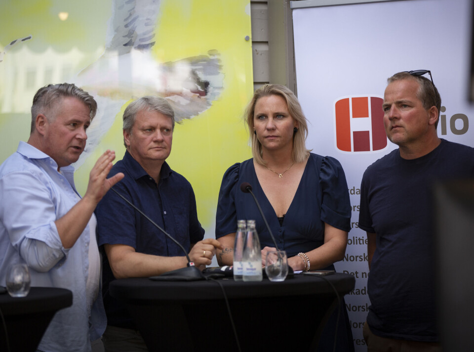 DEBATT: Politikere tilstede under Arendalsuka i fjor.