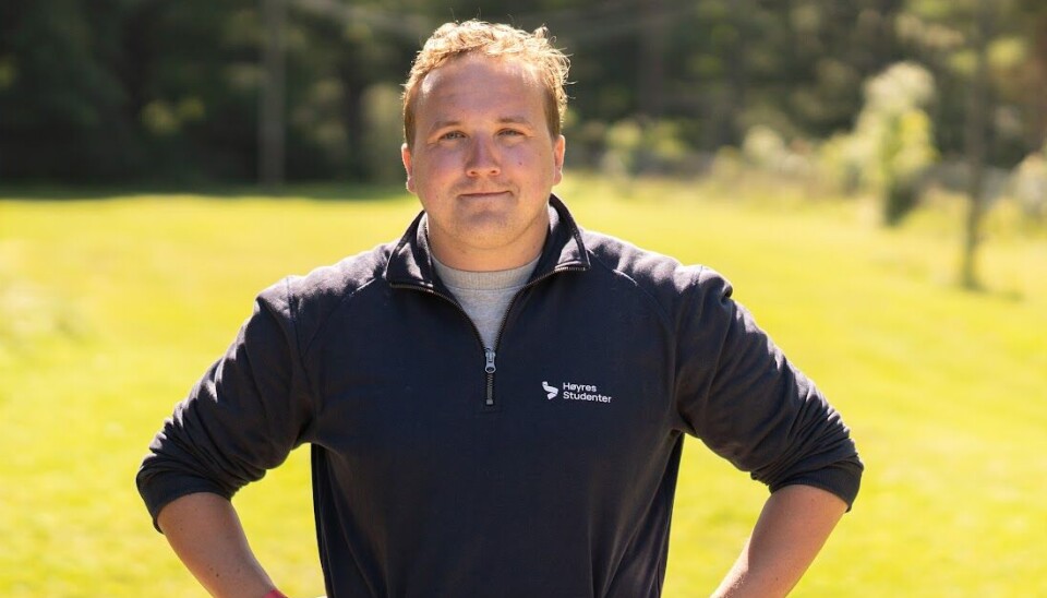 Ivar Fossberg Aulie, 2. nestleder i Høyres Studenter