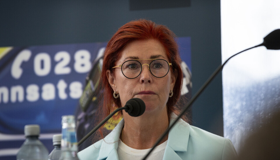Katharina von Sydow, leder av det svenske Polisforbundet. Katharina von Sydow, leder av det svenske Polisforbundet.