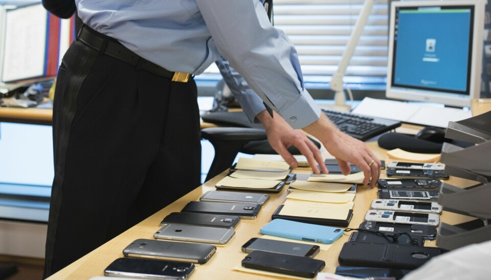 BEVIS: Speiling av mobiltelefoner eller datamaskiner er en del av digitale bevis som benyttes under etterforskning.