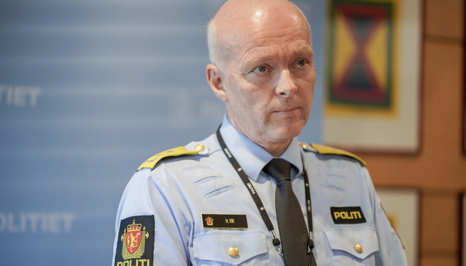Hans Vik, politimester i Sør-Vest politidistrikt.