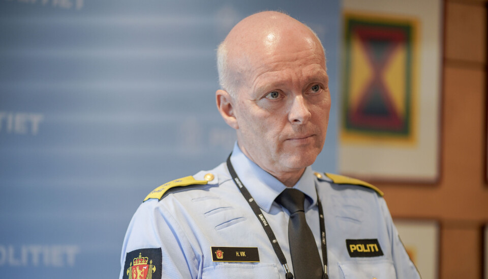 REAGERER STERKT: Politimester Hans Vik i Sør-Vest politidistrikt.