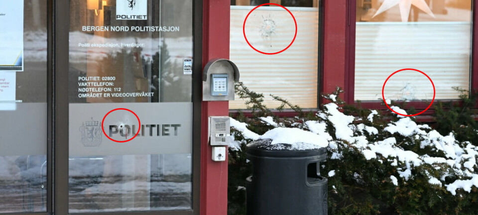 Mann innrømmer å ha skutt mot politistasjon i Bergen, ifølge politiet