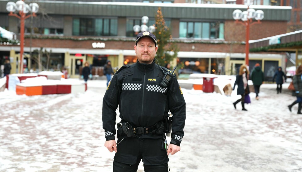 Fredrik Wolf Moe, leder for nabolagspolitiet på Tøyen, har fått gode tilbakemeldinger fra innbyggerne etter at de startet opp der for et år siden.