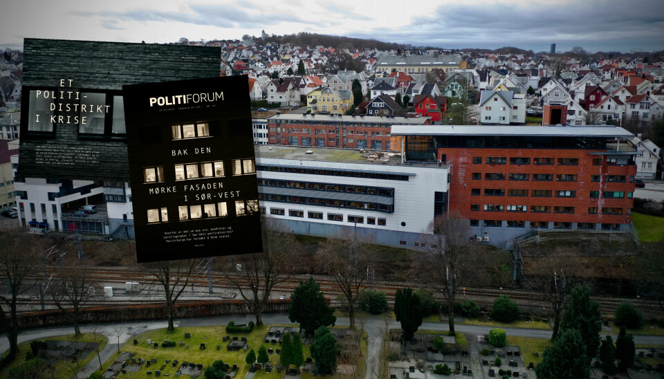 Politiforums svartmaling gjennom anonyme kilder, og ved å kaste lederne under bussen, bidrar ikke til løsninger, skriver kronikkforfatteren om Politiforums reportasje om Sør-Vest politidistrikt.