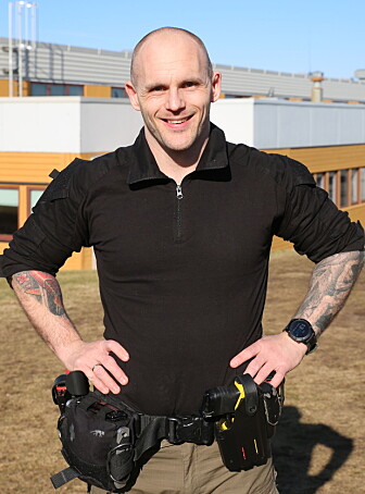 Espen Dahlen-Lervåg ved Politihøgskolen i Stavern.