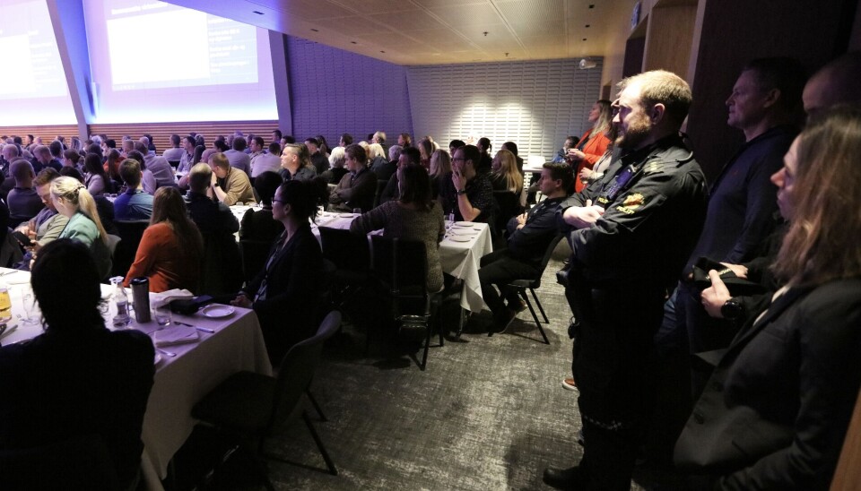 TETTPAKKET: Det var knyttet stor spenning og fullt hus på årsmøtet til PF Sør-Vest i februar i år. De sist ankomne måtte stå bakerst i salen.