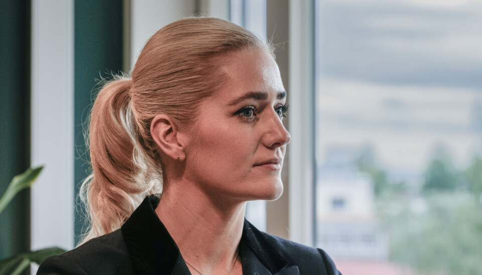 Justis- og beredskapsminister Emilie Enger Mehl (Sp).