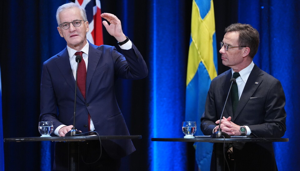 I alle politidistrikt i Norge er det innslag av svenske kriminelle, ifølge statsminister Jonas Gahr Støre (Ap).