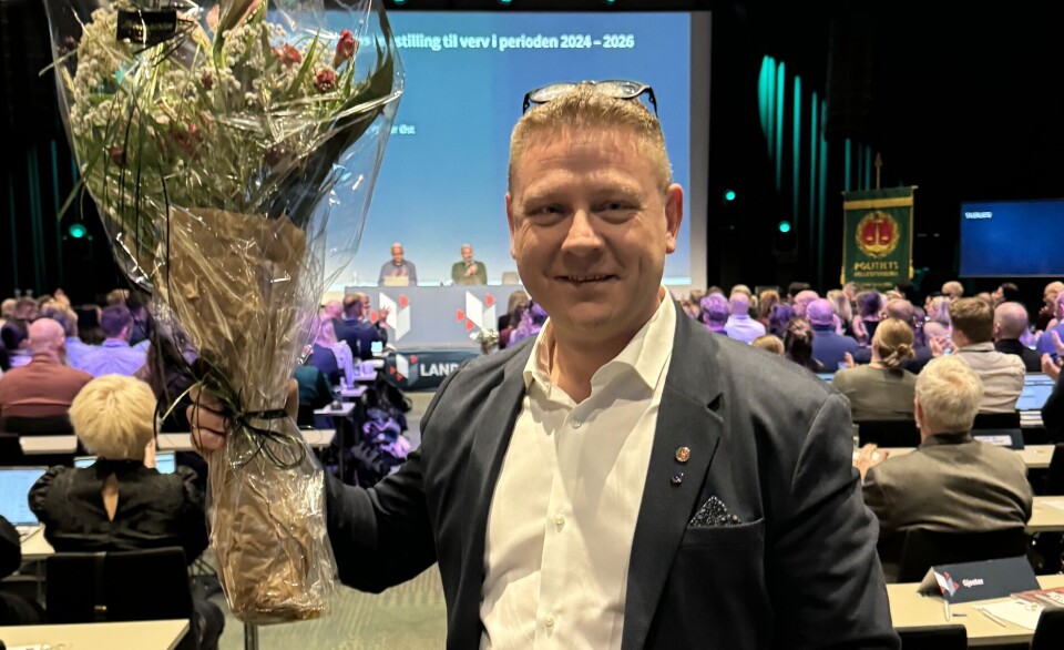 NY NESTLEDER: Roar Fosse ble valgt som ny nestleder i Politiets Fellesforbund.