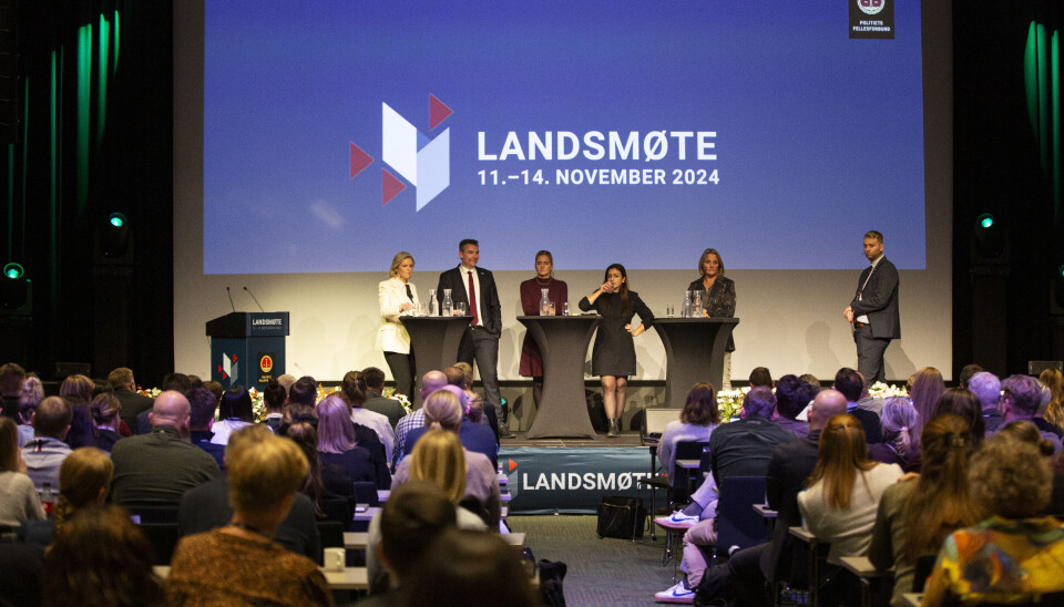 POLITISK DEBATT: Generell bevæpning var også tema under den politiske debatten onsdag.